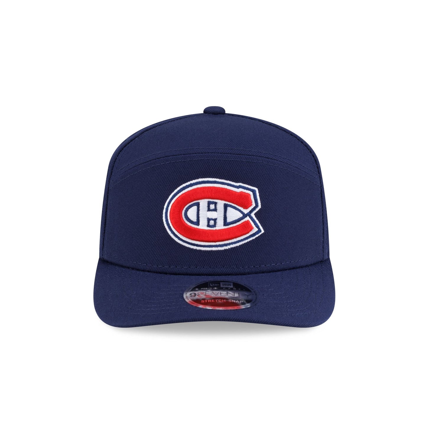 Montreal Canadiens Poly Split Panel 9SEVENTY Stretch-Snap Hat