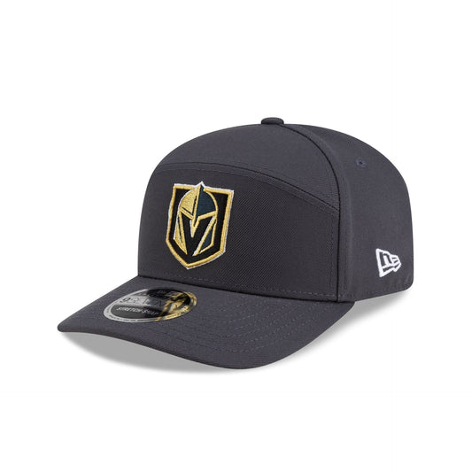 Vegas Golden Knights Poly Split Panel 9SEVENTY Stretch-Snap Hat