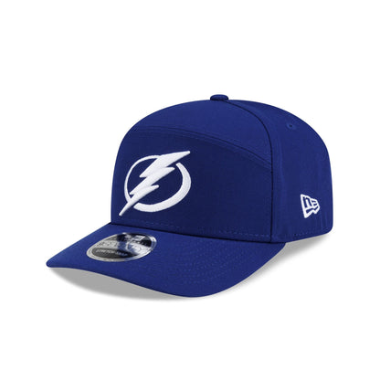 Tampa Bay Lightning Poly Split Panel 9SEVENTY Stretch-Snap Hat