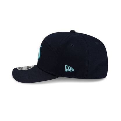 Seattle Kraken Poly Split Panel 9SEVENTY Stretch-Snap Hat