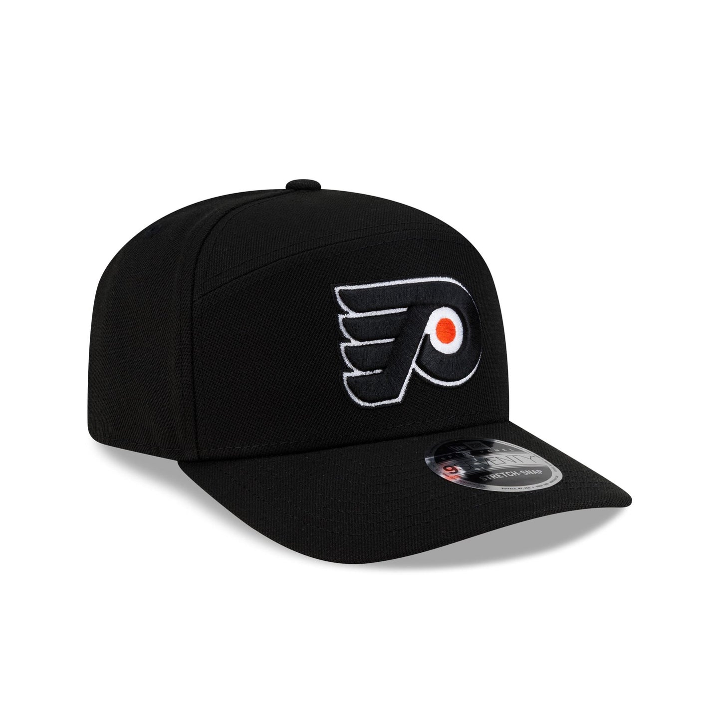 Philadelphia Flyers Poly Split Panel 9SEVENTY Stretch-Snap Hat
