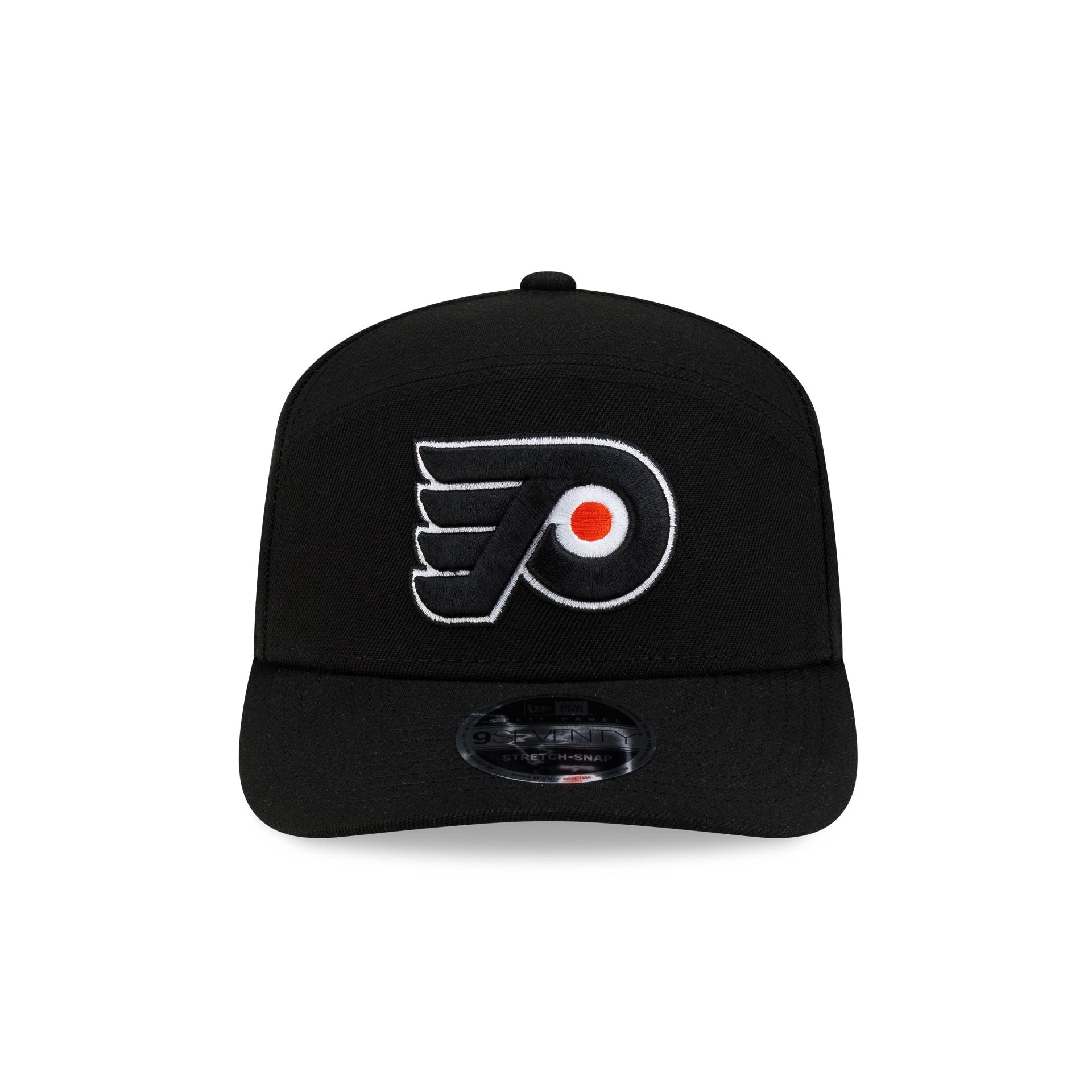Philadelphia Flyers Poly Split Panel 9SEVENTY Stretch-Snap Hat