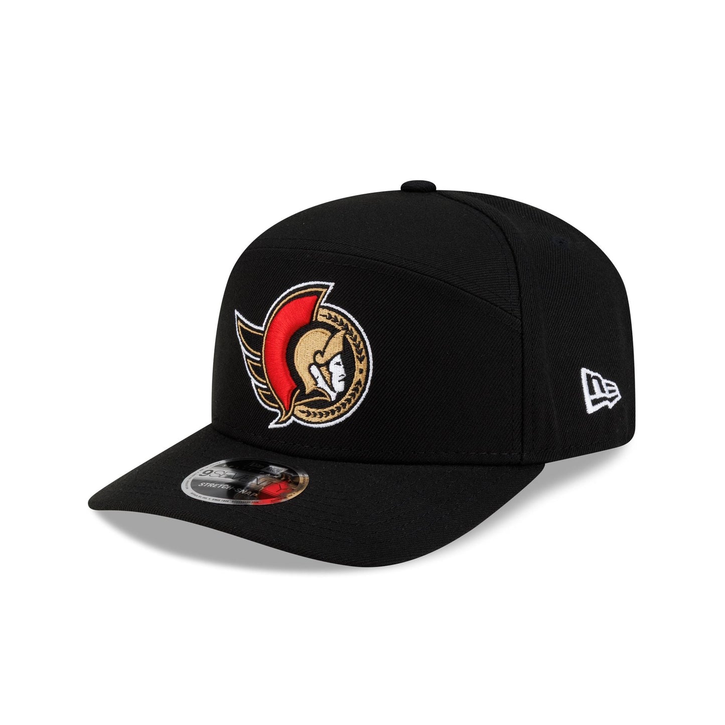 Ottawa Senators Poly Split Panel 9SEVENTY Stretch-Snap Hat
