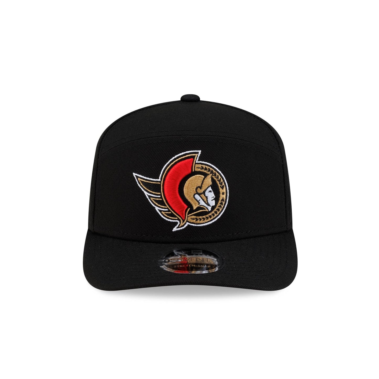 Ottawa Senators Poly Split Panel 9SEVENTY Stretch-Snap Hat