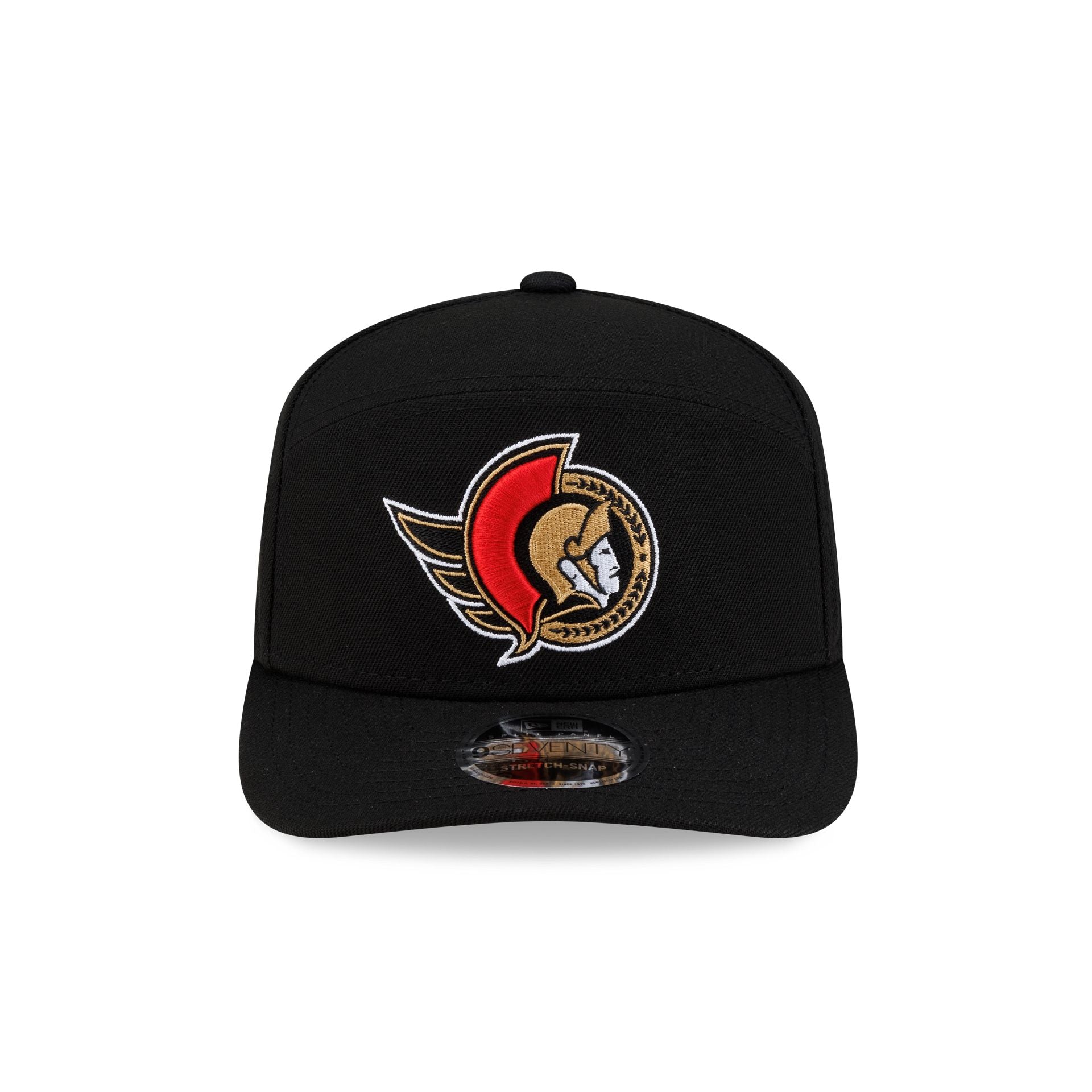 Ottawa Senators Poly Split Panel 9SEVENTY Stretch-Snap Hat