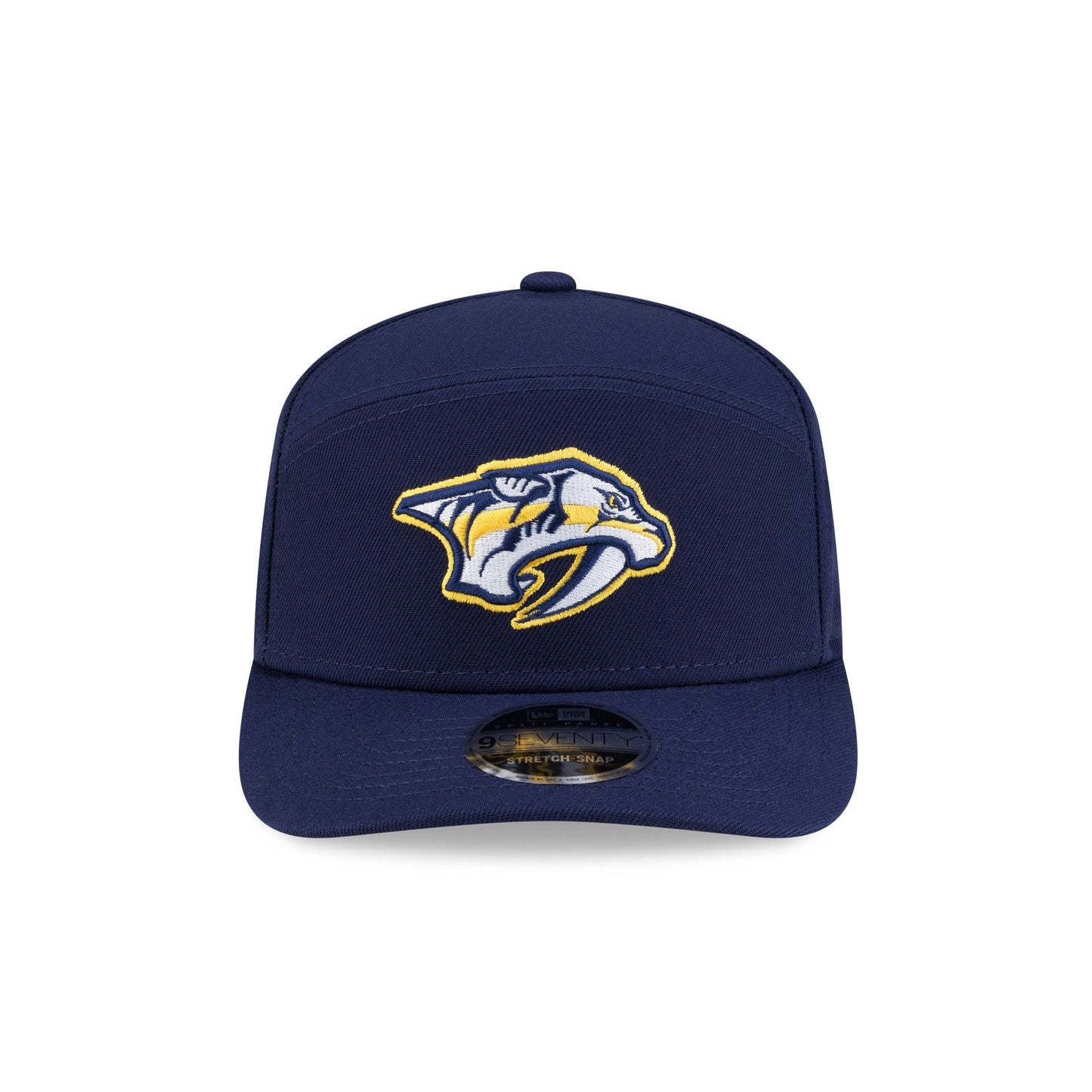 Nashville Predators Poly Split Panel 9SEVENTY Stretch-Snap Hat