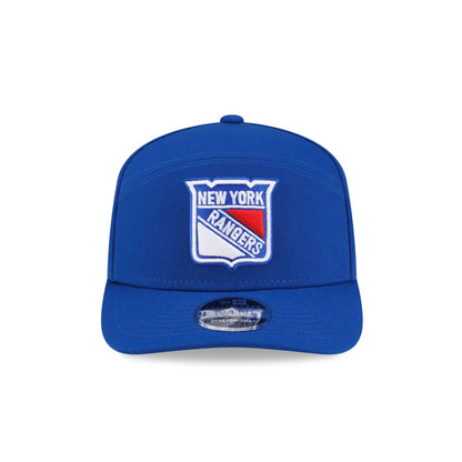 New York Rangers Poly Split Panel 9SEVENTY Stretch-Snap Hat