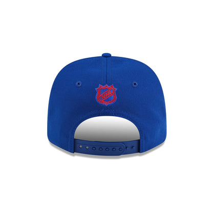 New York Rangers Poly Split Panel 9SEVENTY Stretch-Snap Hat