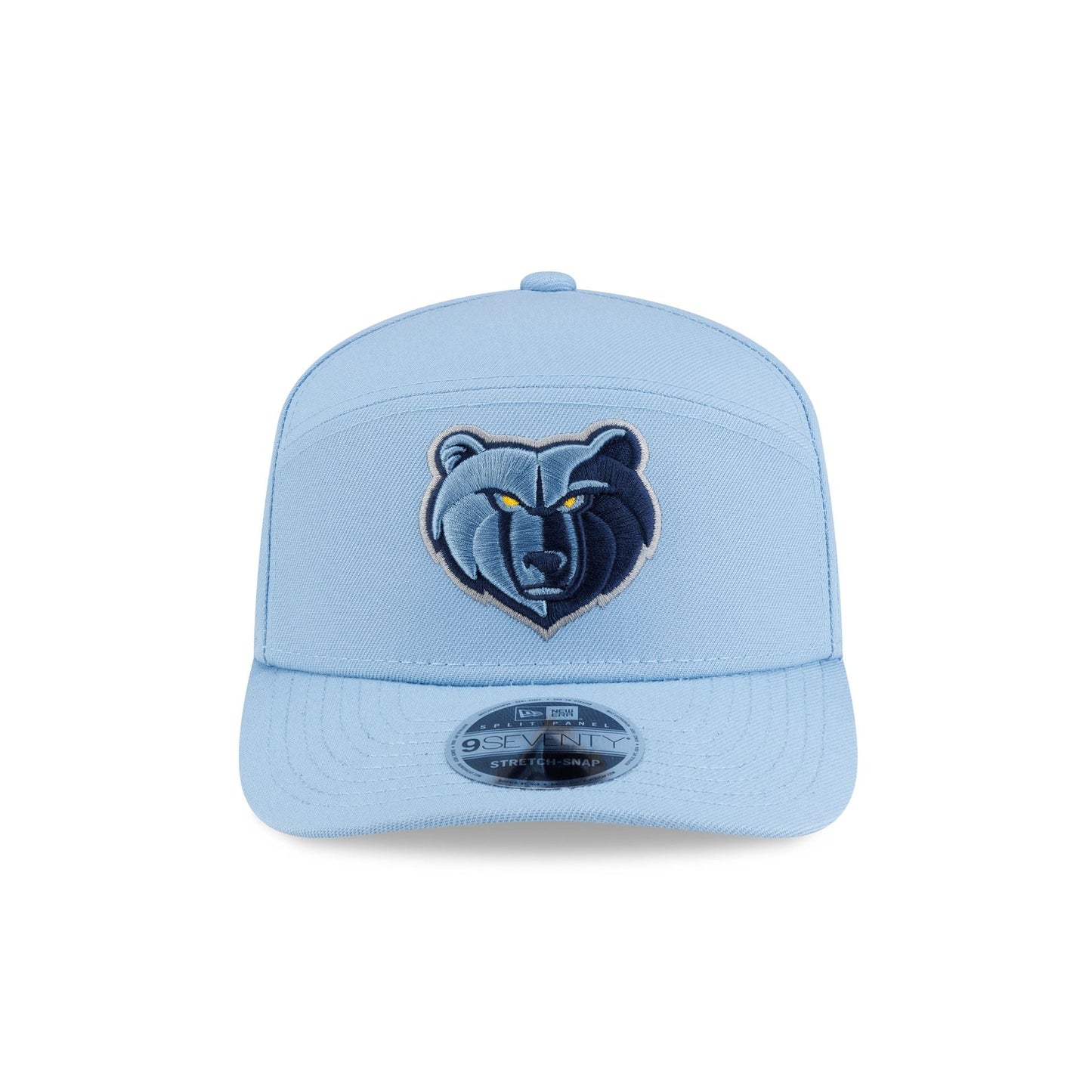 Memphis Grizzlies Poly Split Panel 9SEVENTY Stretch-Snap Hat