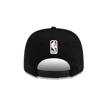 Miami Heat Poly Split Panel 9SEVENTY Stretch-Snap Hat