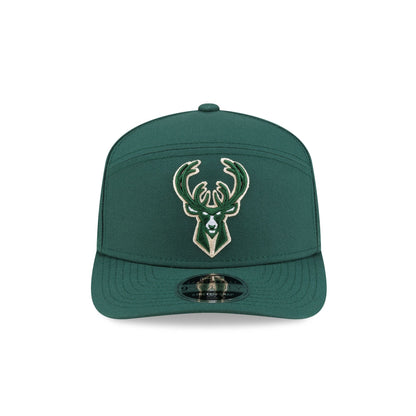 Milwaukee Bucks Poly Split Panel 9SEVENTY Stretch-Snap Hat