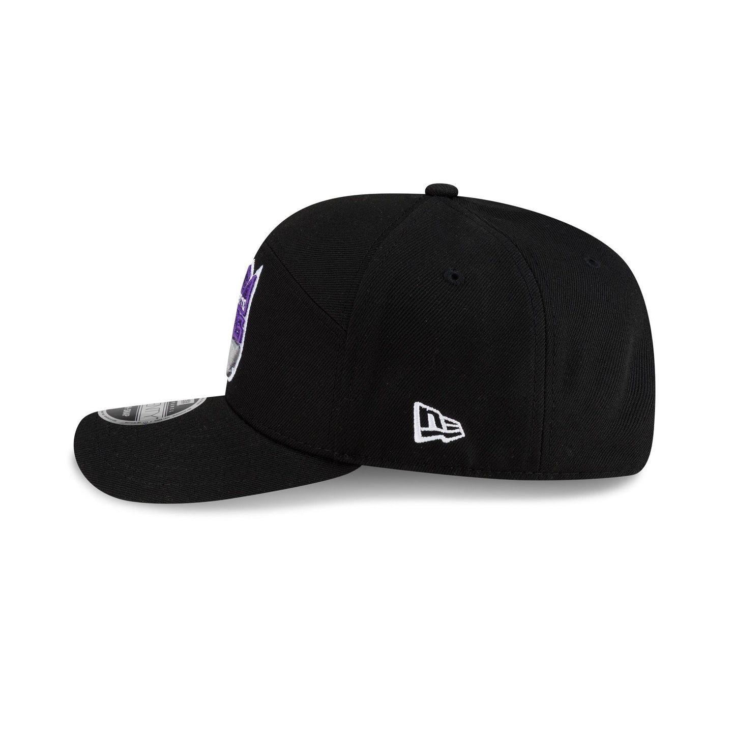 Sacramento Kings Poly Split Panel 9SEVENTY Stretch-Snap Hat