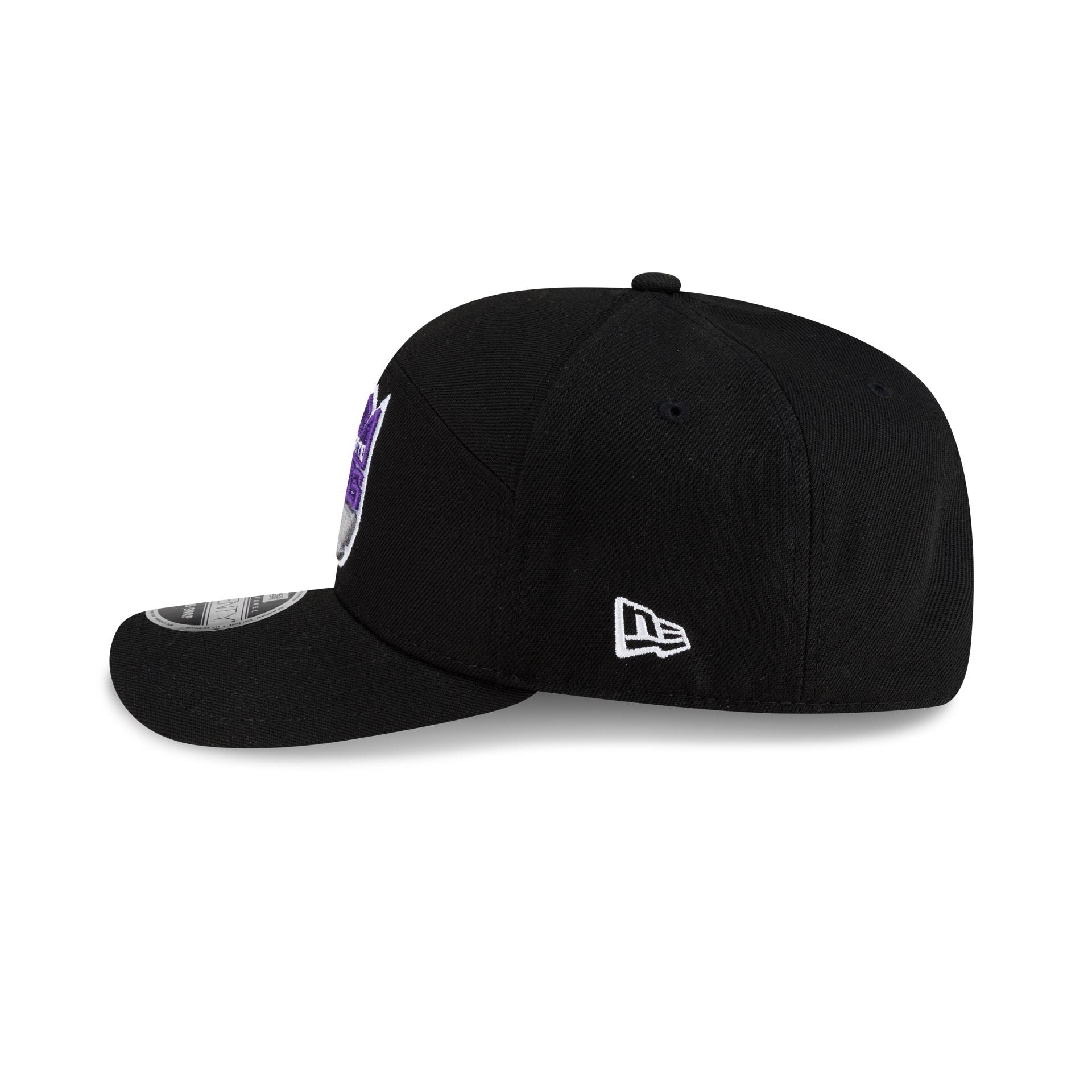 Sacramento Kings Poly Split Panel 9SEVENTY Stretch-Snap Hat