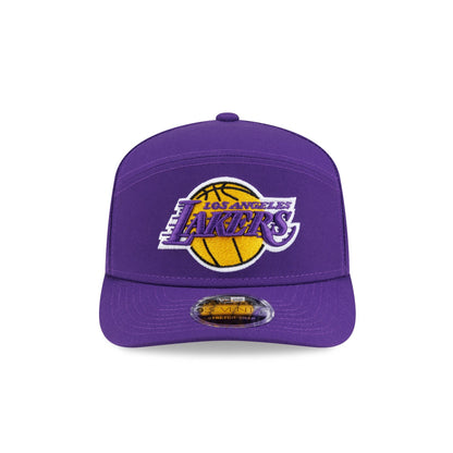 Los Angeles Lakers Poly Split Panel 9SEVENTY Stretch-Snap Hat