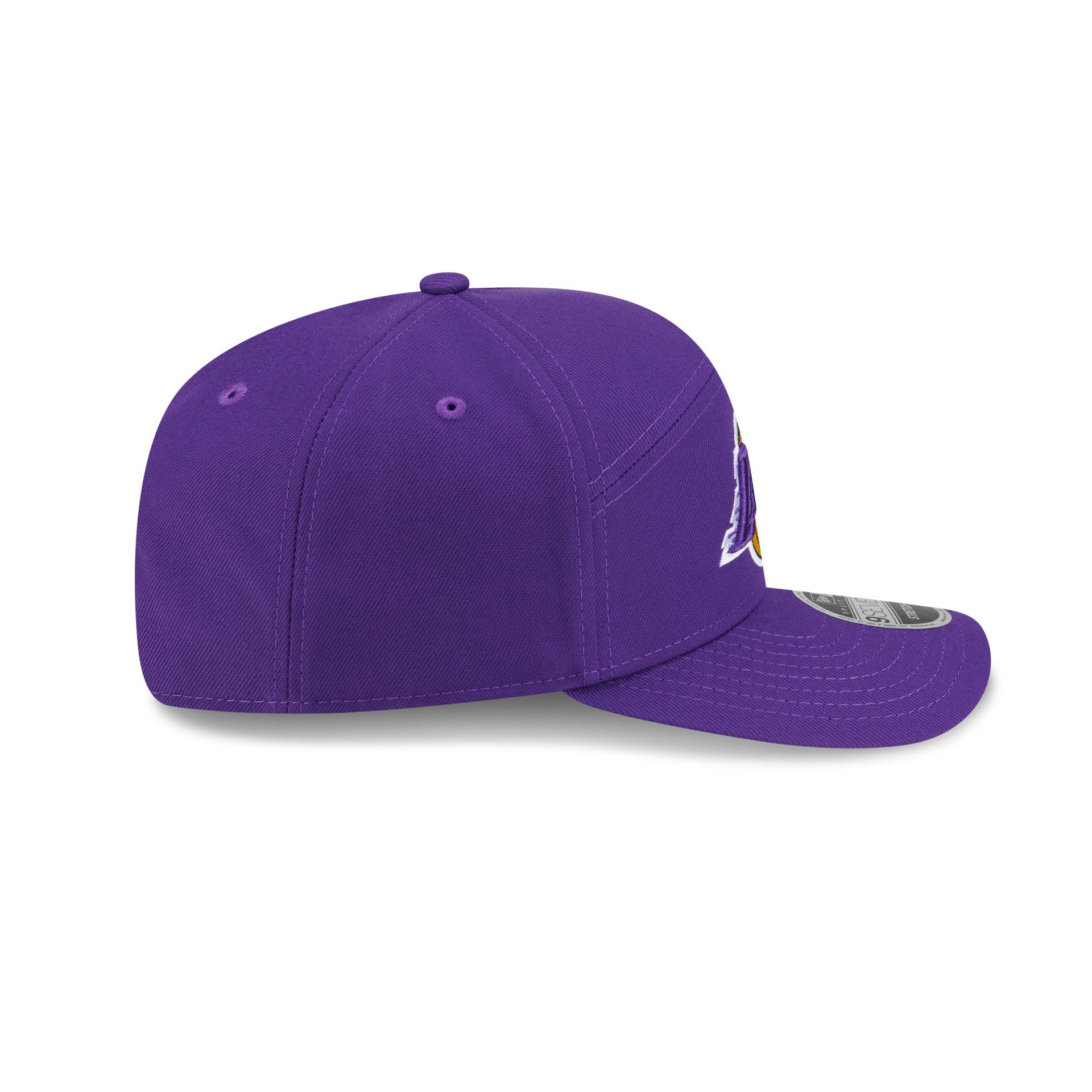 Los Angeles Lakers Poly Split Panel 9SEVENTY Stretch-Snap Hat