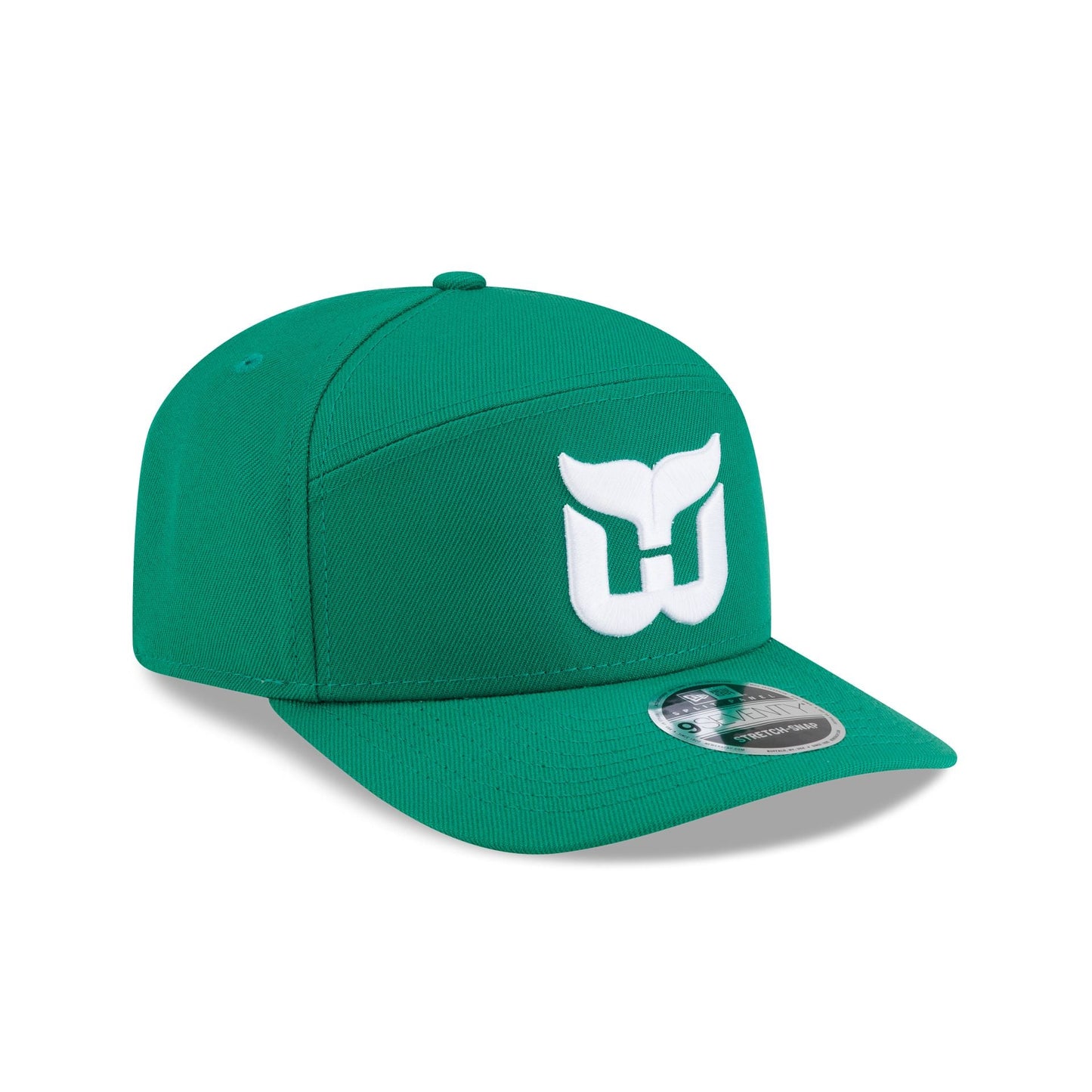 Hartford Whalers Poly Split Panel 9SEVENTY Stretch-Snap Hat