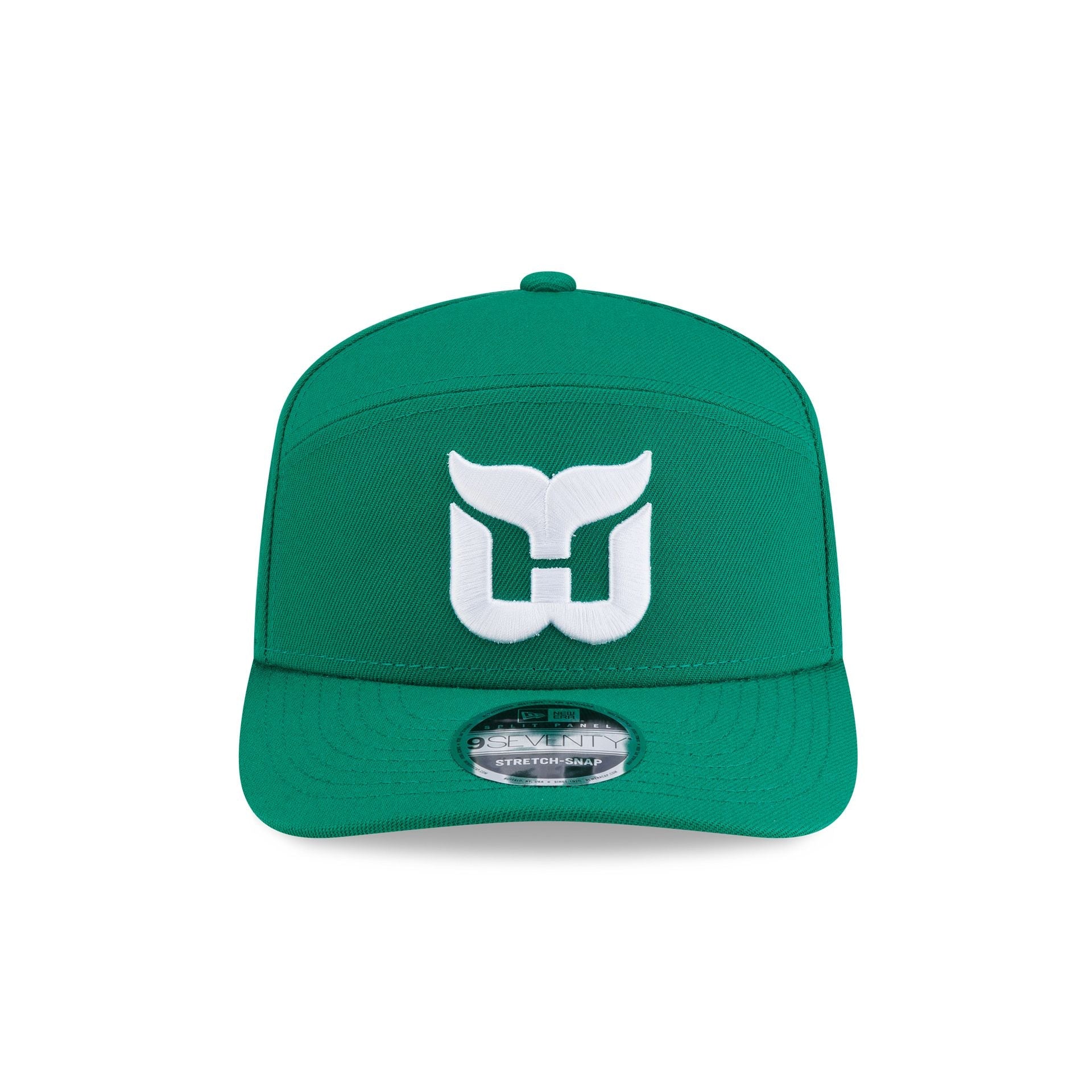 Hartford Whalers Poly Split Panel 9SEVENTY Stretch-Snap Hat