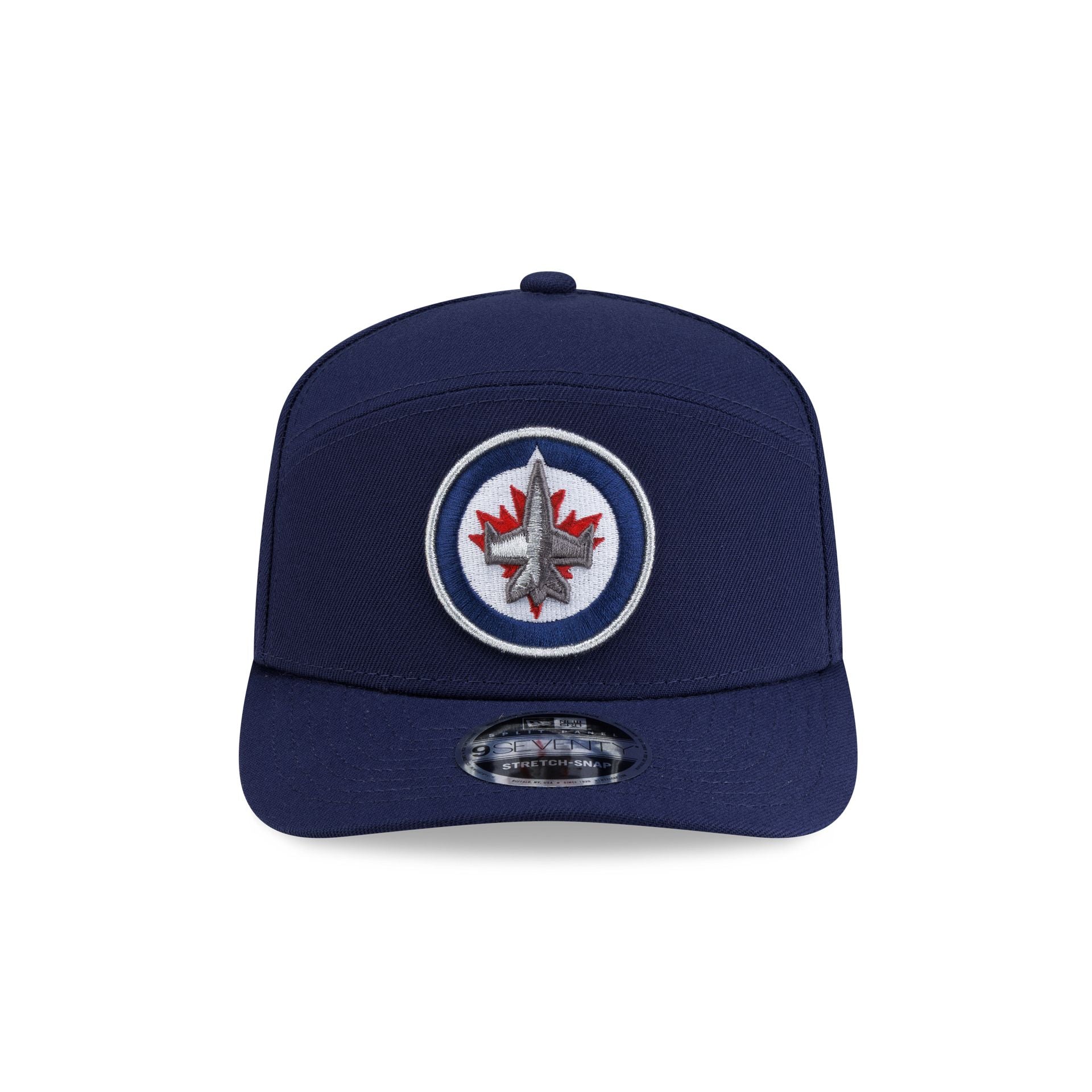 Winnipeg Jets Poly Split Panel 9SEVENTY Stretch-Snap Hat