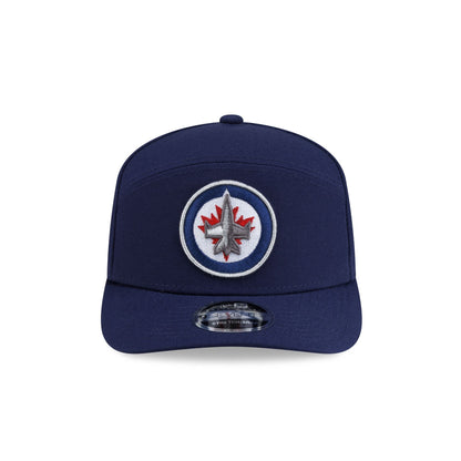 Winnipeg Jets Poly Split Panel 9SEVENTY Stretch-Snap Hat
