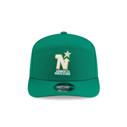 Minnesota North Stars Poly Split Panel 9SEVENTY Stretch-Snap Hat