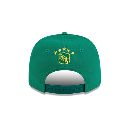 Minnesota North Stars Poly Split Panel 9SEVENTY Stretch-Snap Hat