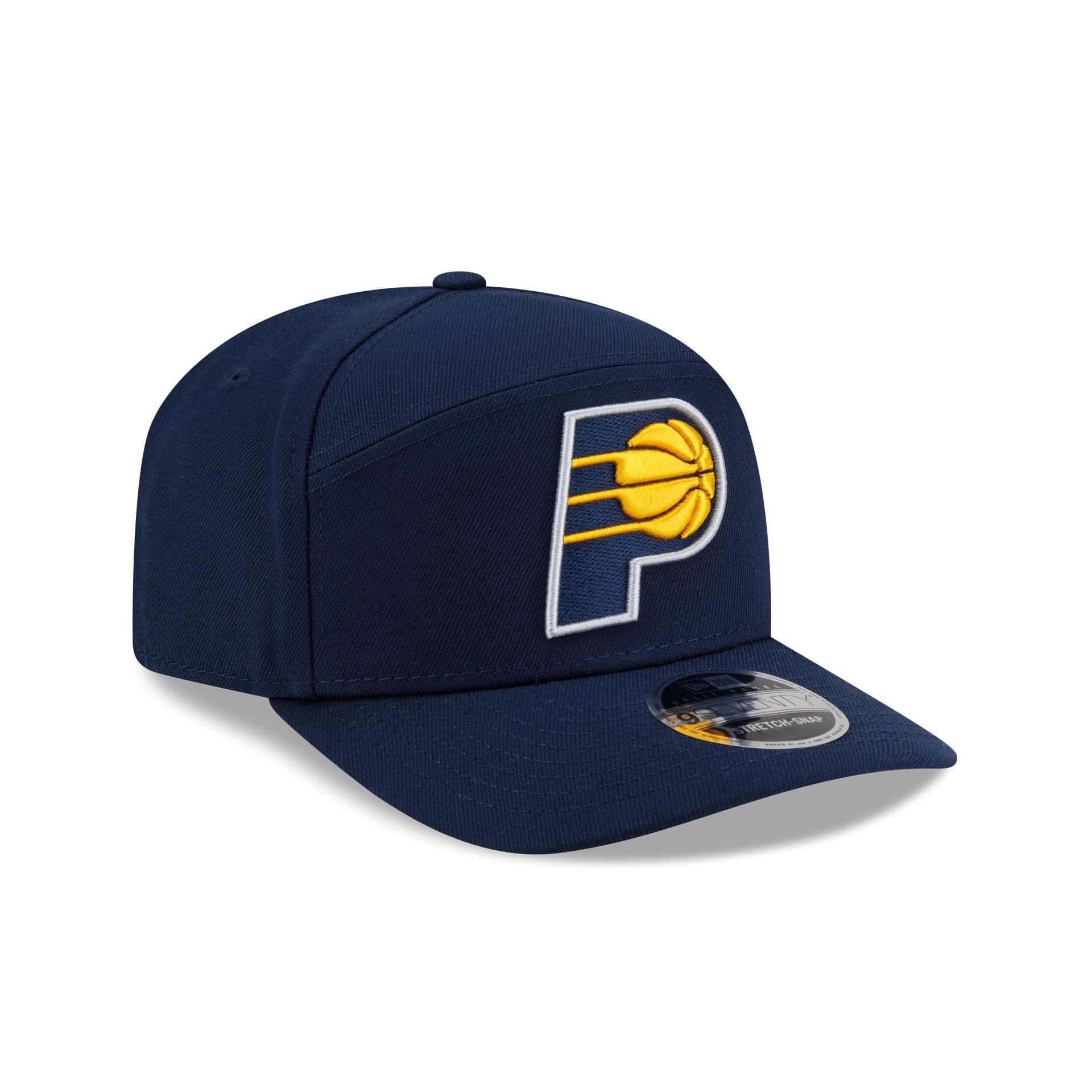 Indiana Pacers Poly Split Panel 9SEVENTY Stretch-Snap Hat
