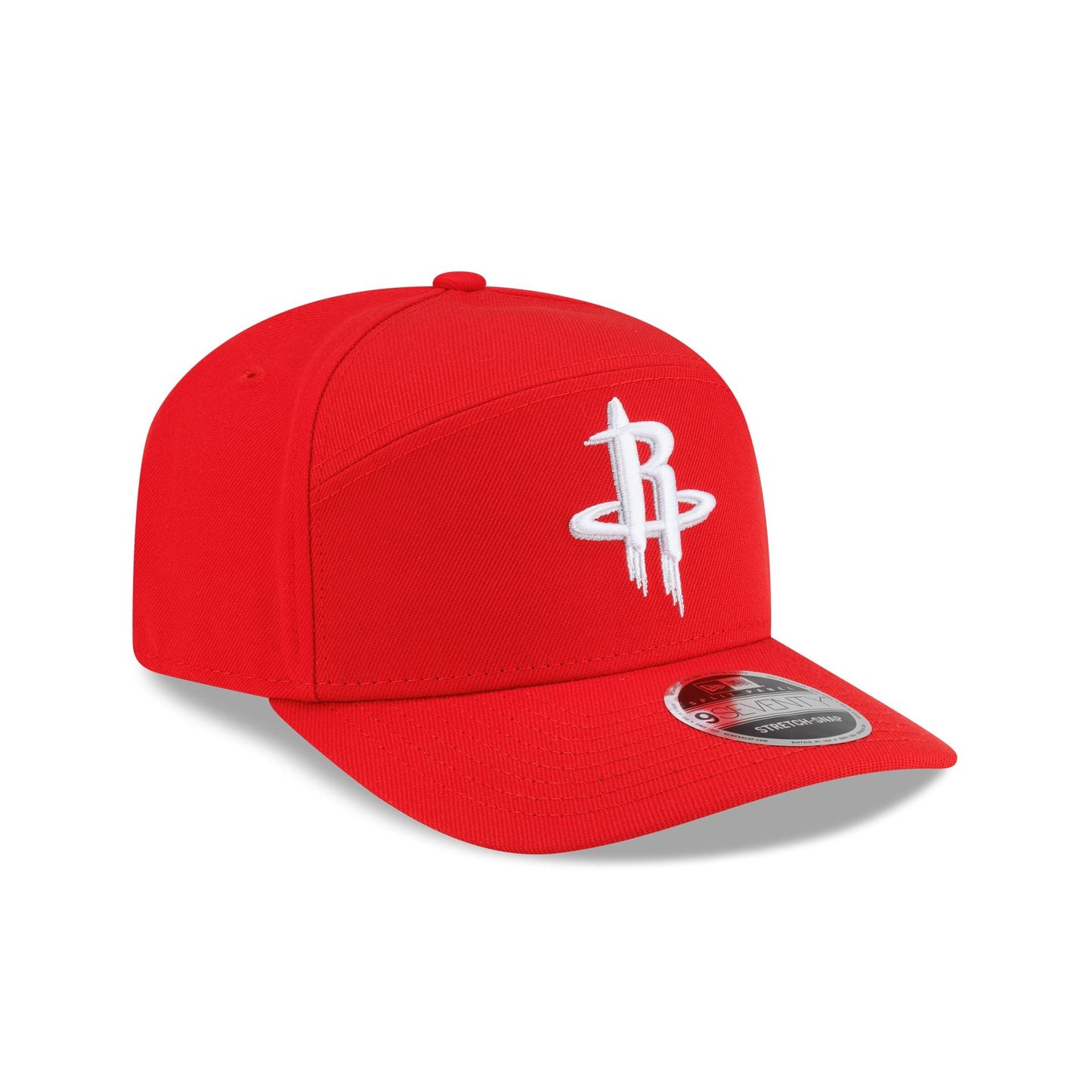 Houston Rockets Poly Split Panel 9SEVENTY Stretch-Snap Hat