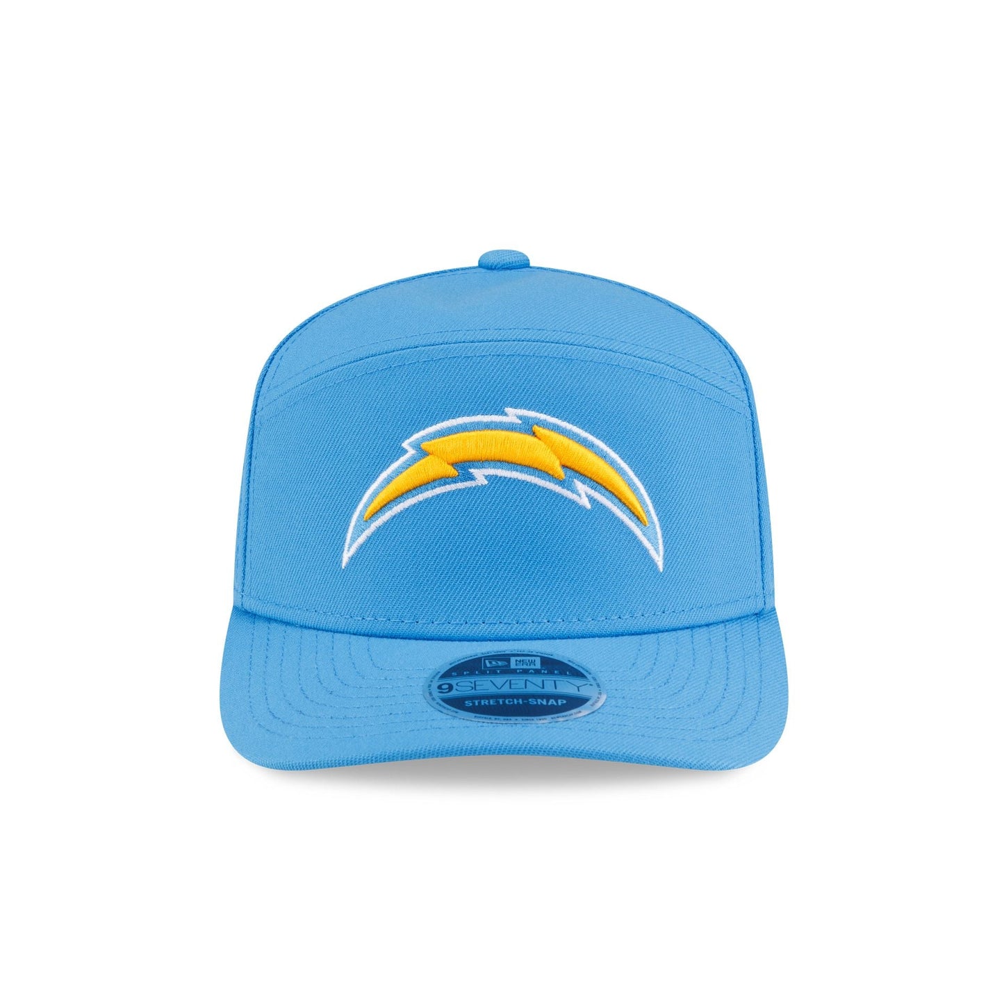 Los Angeles Chargers Poly Split Panel 9SEVENTY Stretch-Snap Hat