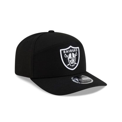 Las Vegas Raiders Poly Split Panel 9SEVENTY Stretch-Snap Hat