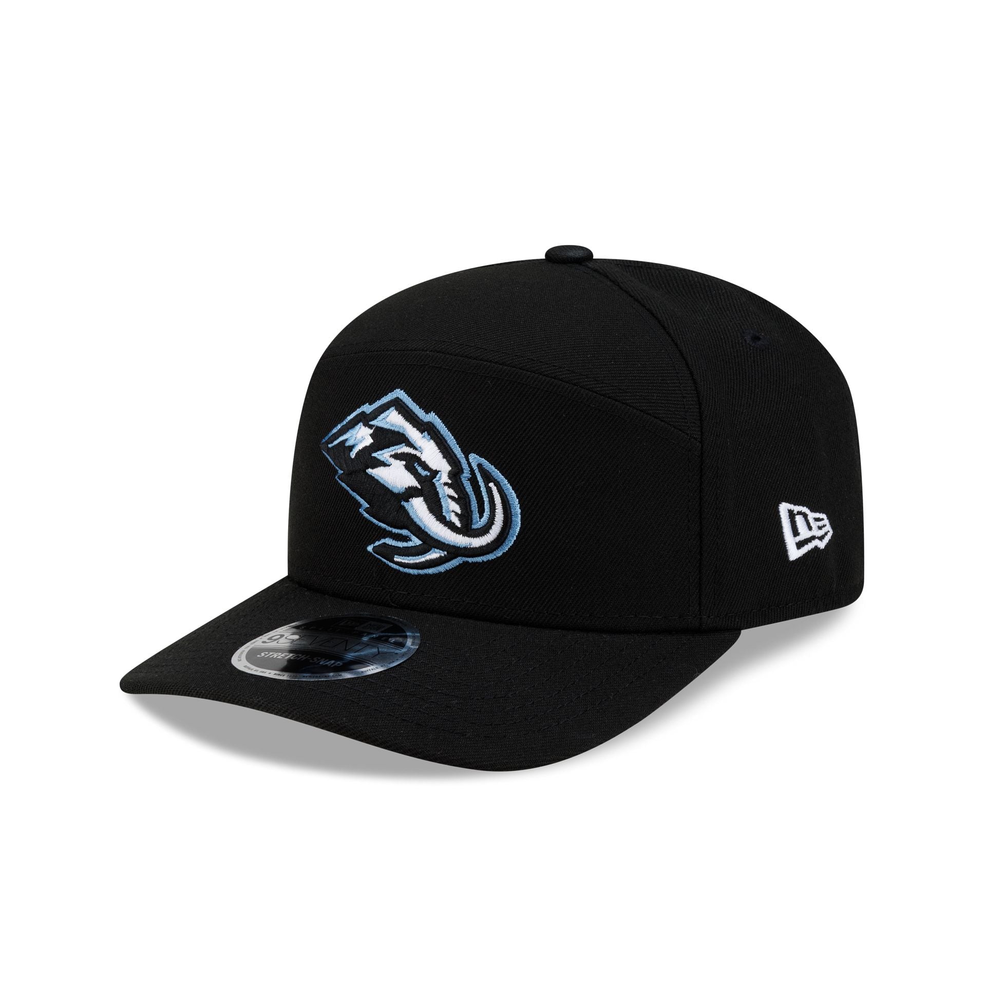 Utah Mammoth Poly Split Panel 9SEVENTY Stretch-Snap Hat