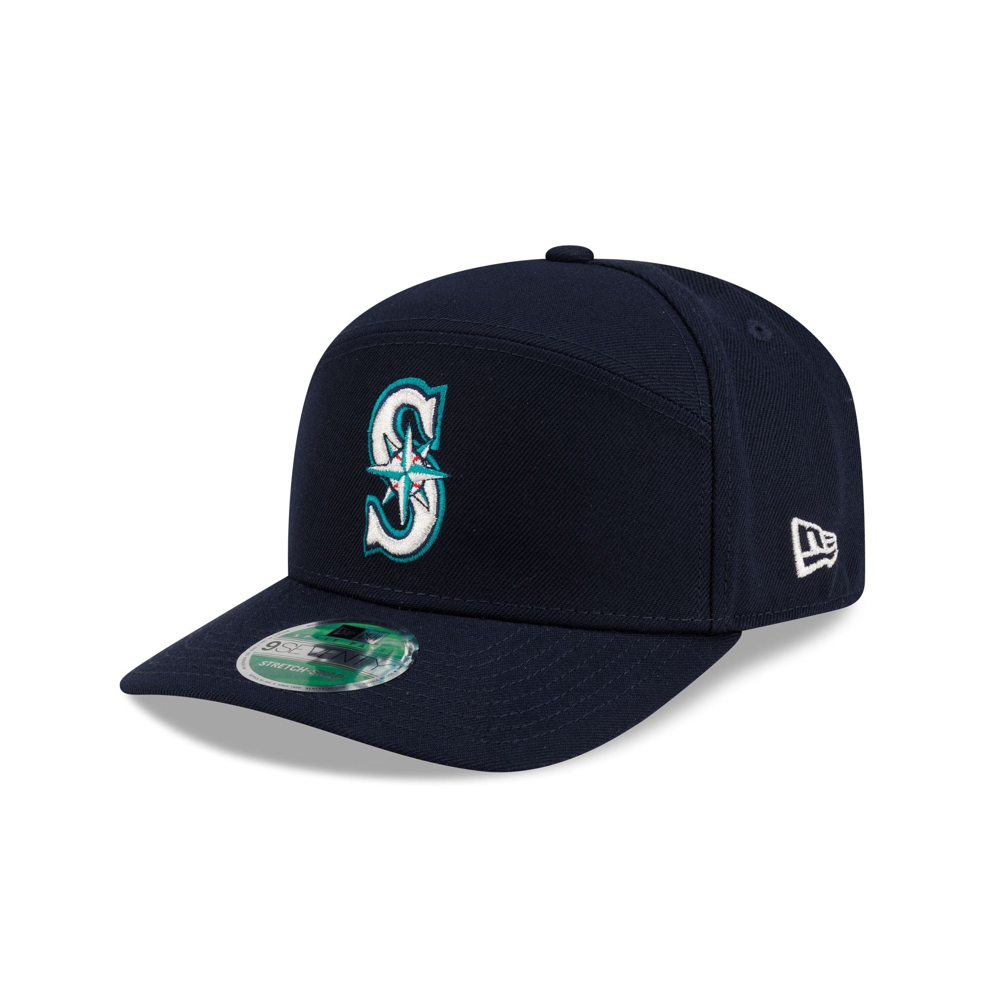 Seattle Mariners Player Replica Game Split Panel 9SEVENTY Stretch-Snap Hat