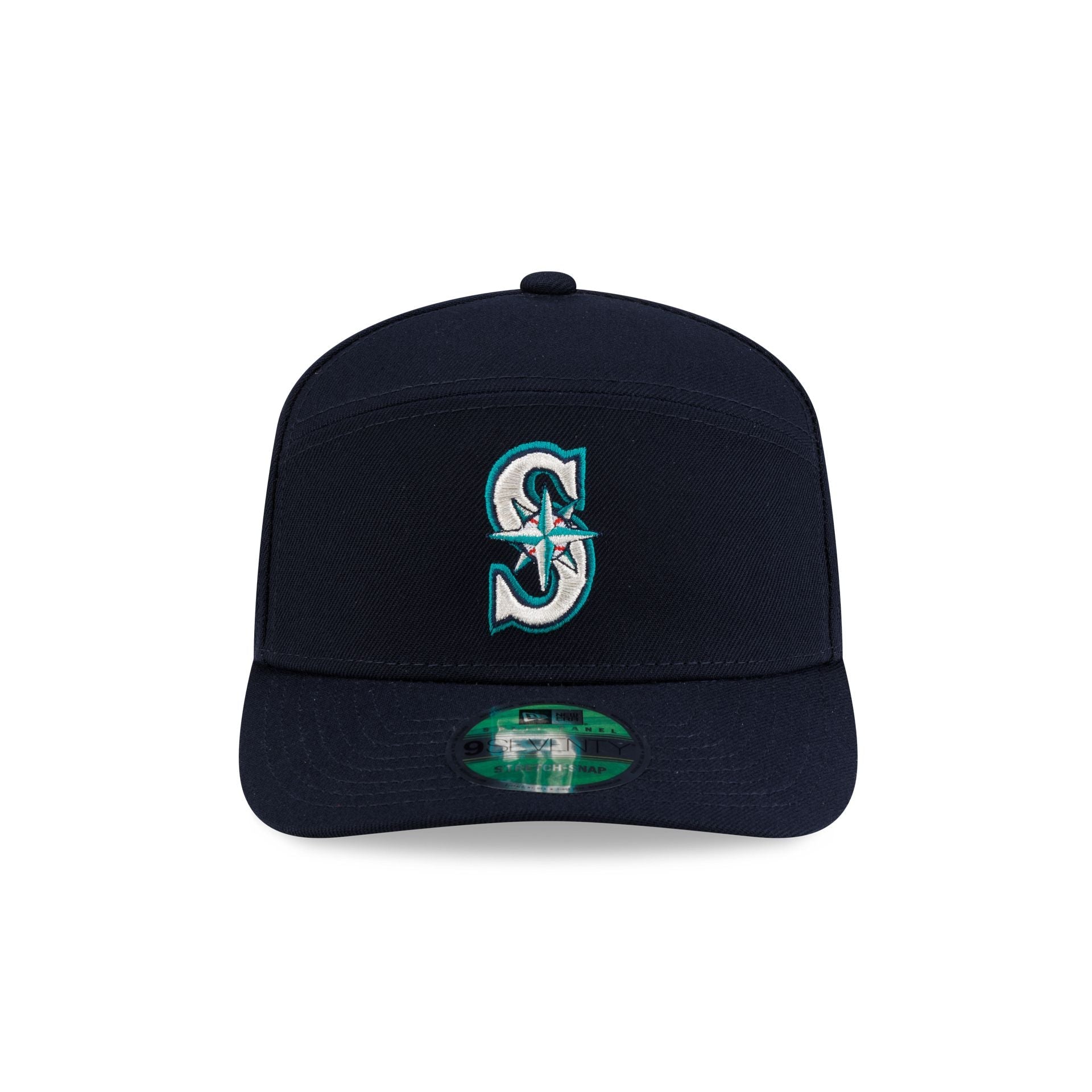Seattle Mariners Player Replica Game Split Panel 9SEVENTY Stretch-Snap Hat
