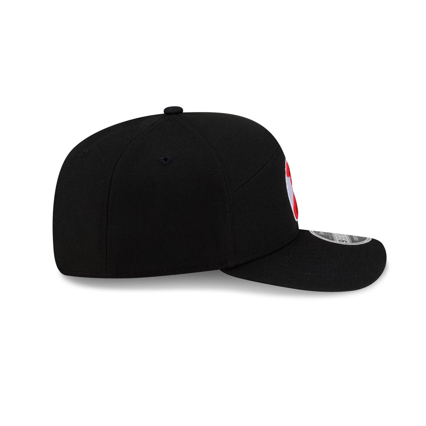 Atlanta Hawks Poly Split Panel 9SEVENTY Stretch-Snap Hat
