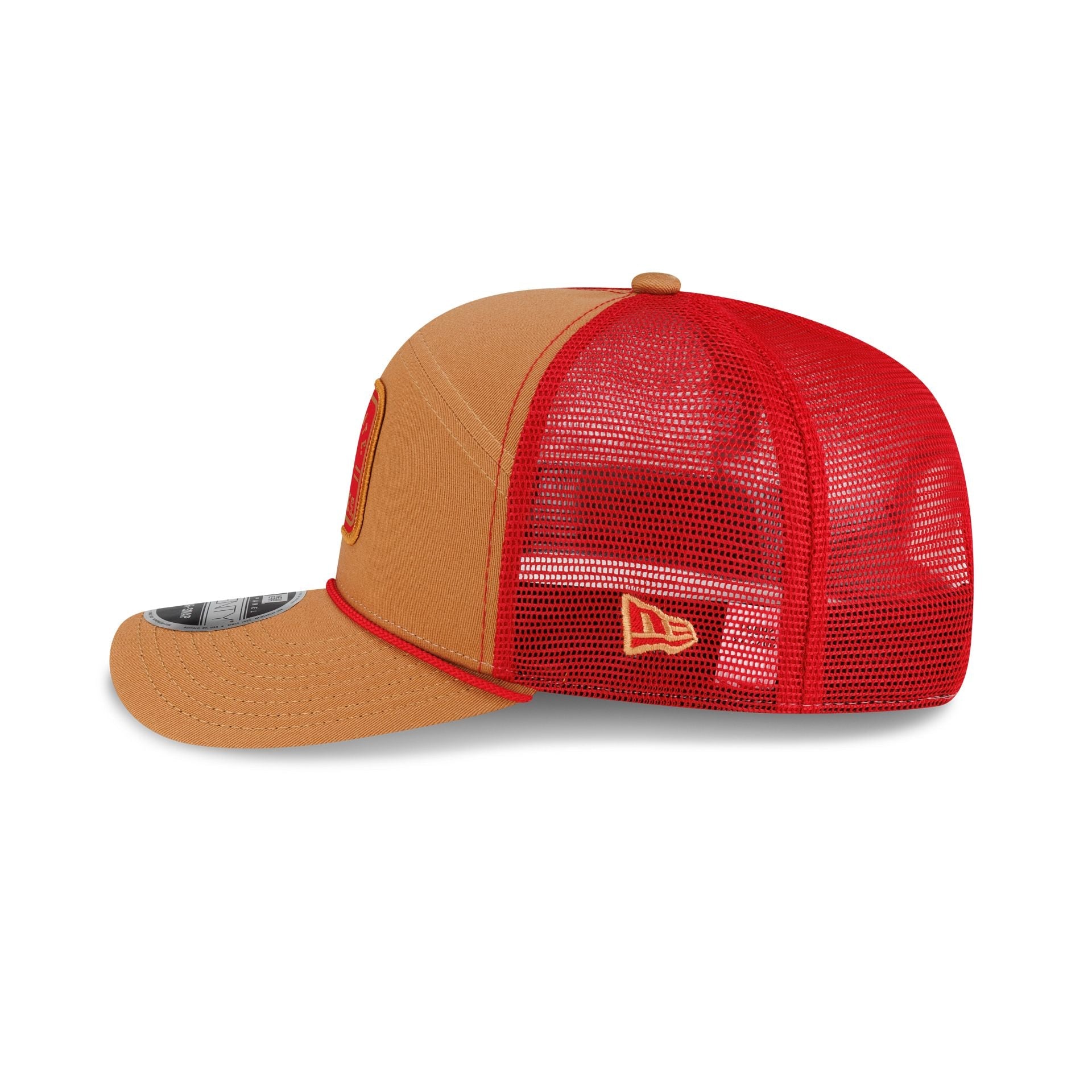 Ohio State Buckeyes Light Bronze Split Panel 9SEVENTY Trucker Hat