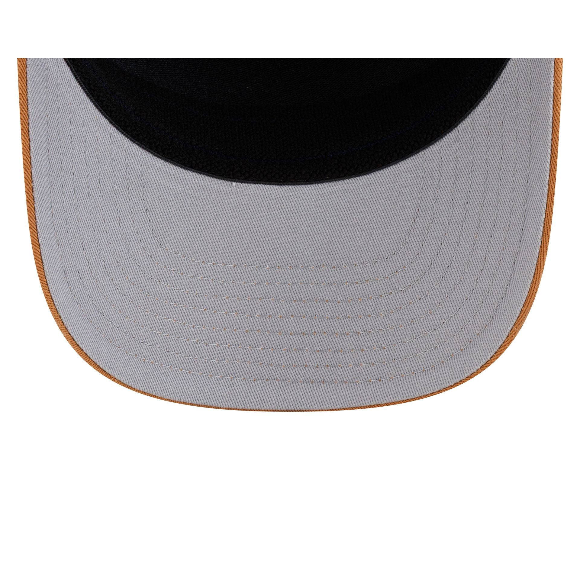 Notre Dame Fighting Irish Light Bronze Split Panel 9SEVENTY Trucker Hat