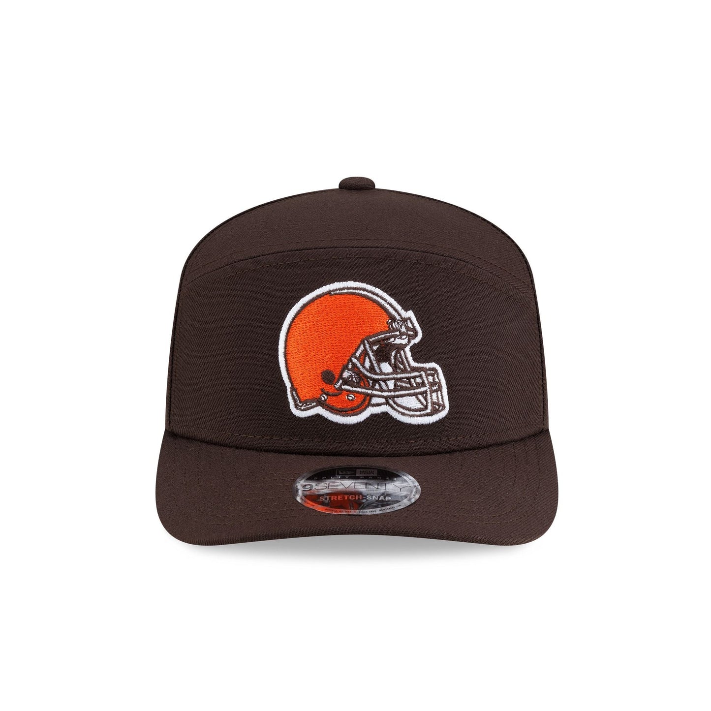 Cleveland Browns Poly Split Panel 9SEVENTY Stretch-Snap Hat