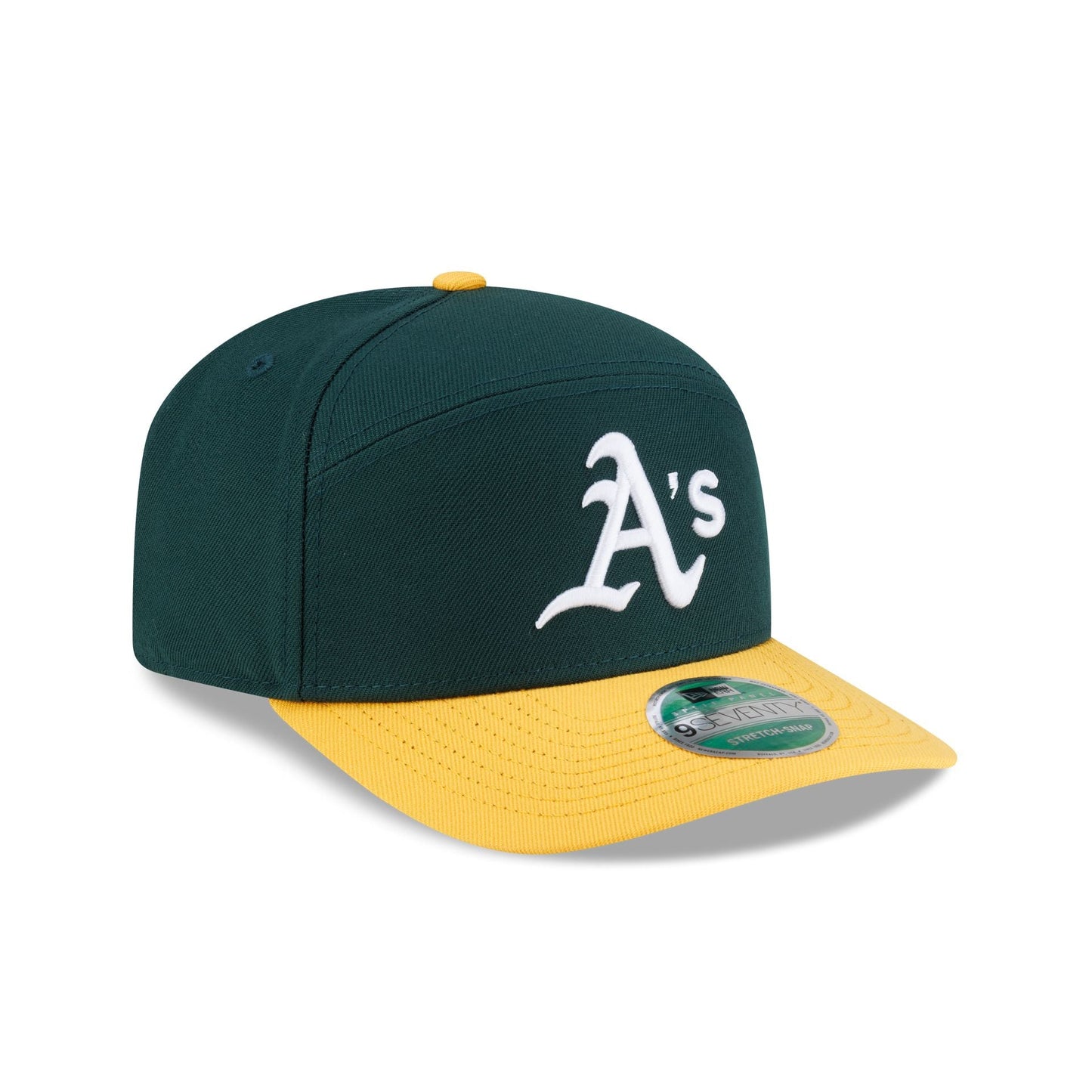 Athletics Player Replica Home Split Panel 9SEVENTY Stretch-Snap Hat