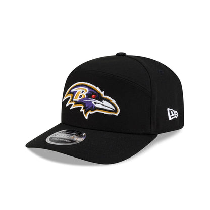 Baltimore Ravens Poly Split Panel 9SEVENTY Stretch-Snap Hat