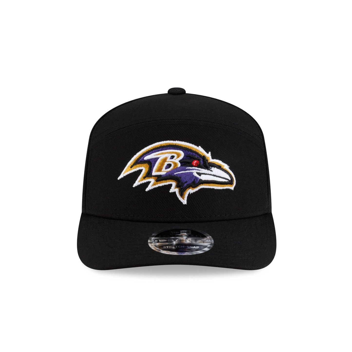Baltimore Ravens Poly Split Panel 9SEVENTY Stretch-Snap Hat