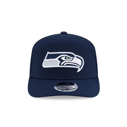 Seattle Seahawks Poly Split Panel 9SEVENTY Stretch-Snap Hat