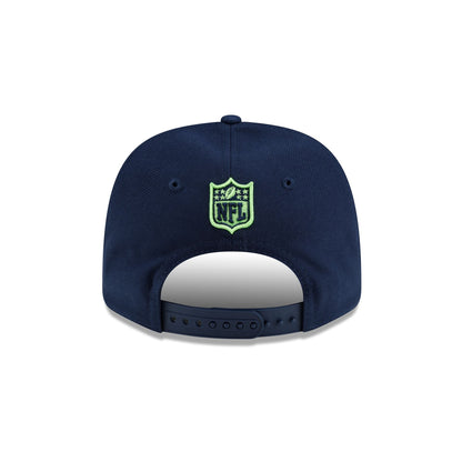Seattle Seahawks Poly Split Panel 9SEVENTY Stretch-Snap Hat