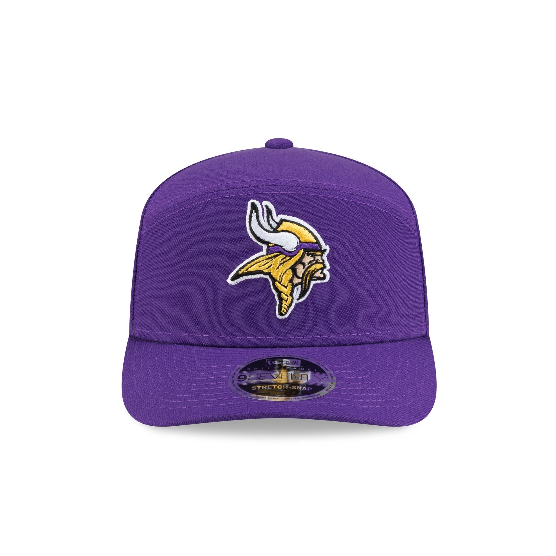 Minnesota Vikings Poly Split Panel 9SEVENTY Stretch-Snap Hat