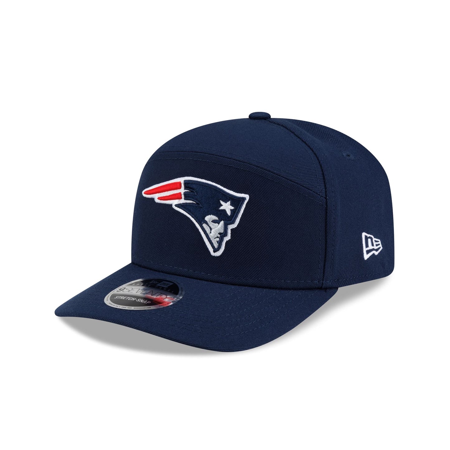 New England Patriots Poly Split Panel 9SEVENTY Stretch-Snap Hat