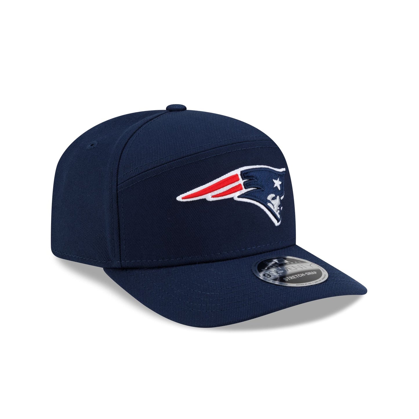 New England Patriots Poly Split Panel 9SEVENTY Stretch-Snap Hat