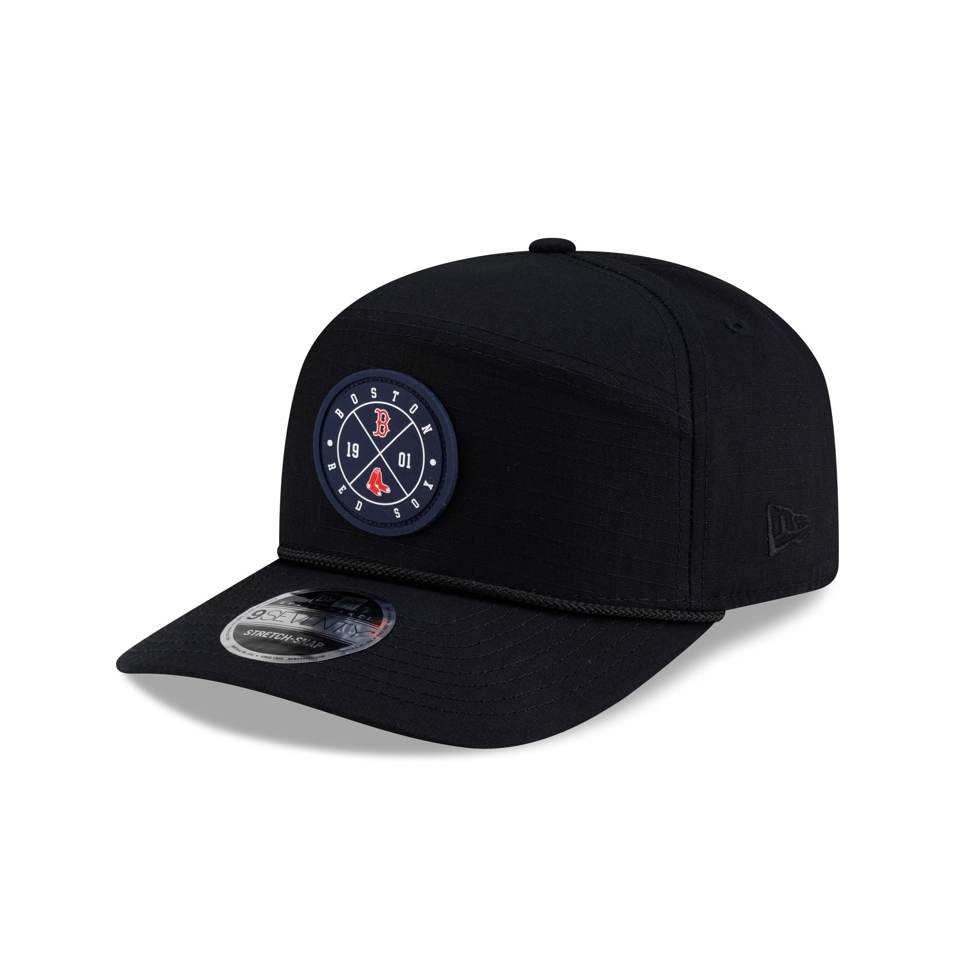 Boston Red Sox Cotton Ripstop Split Panel 9SEVENTY Stretch-Snap Hat
