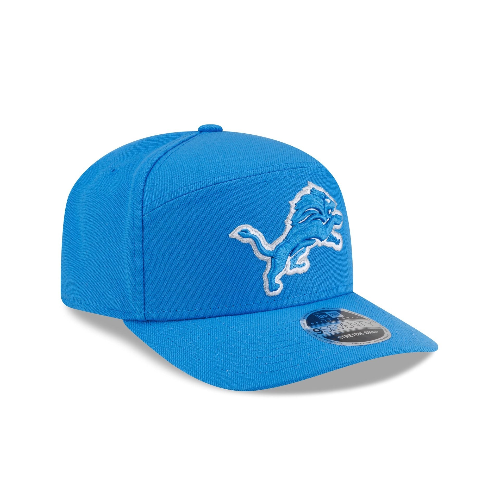 Detroit Lions Poly Split Panel 9SEVENTY Stretch-Snap Hat