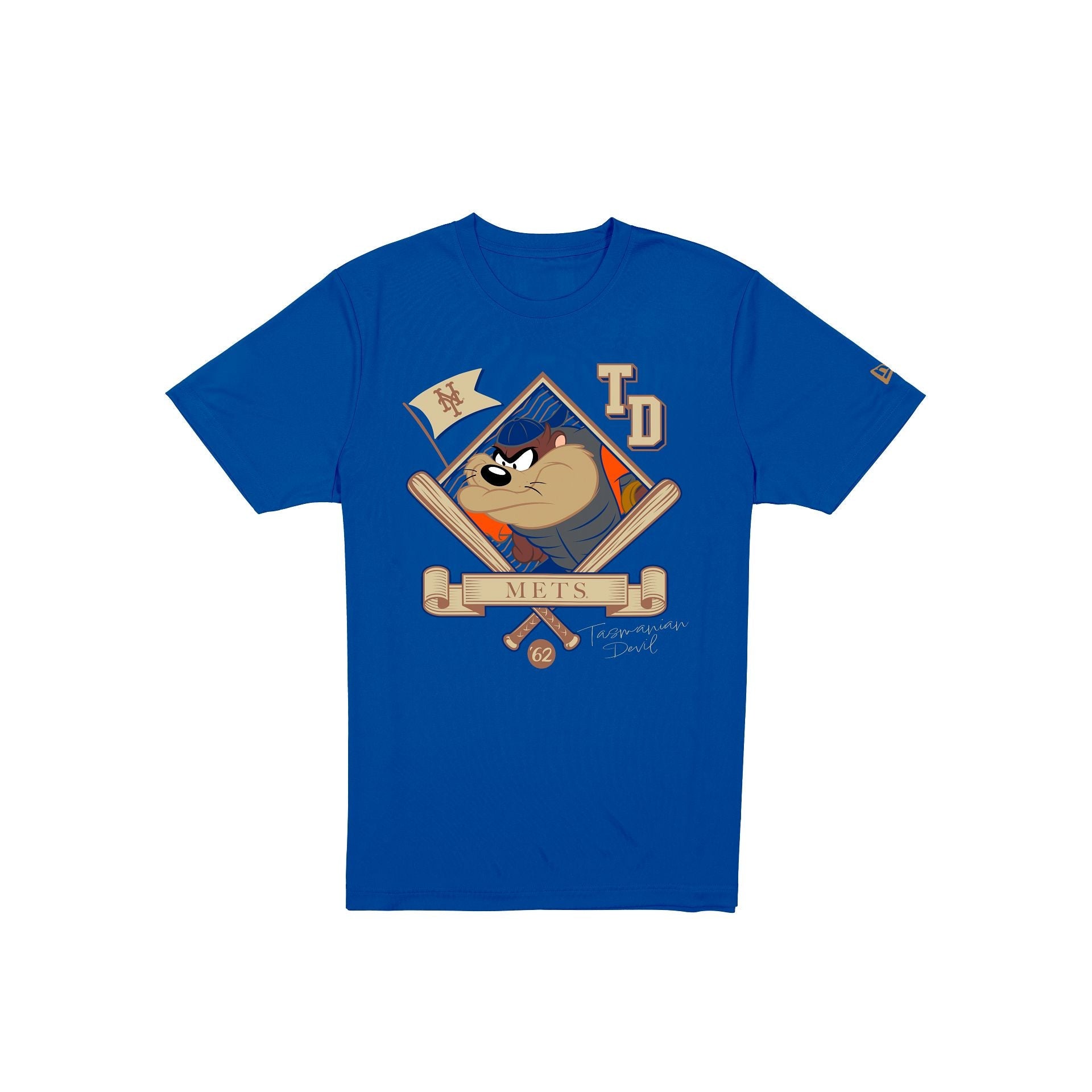 New York Mets Tasmanian Devil Catcher T-Shirt