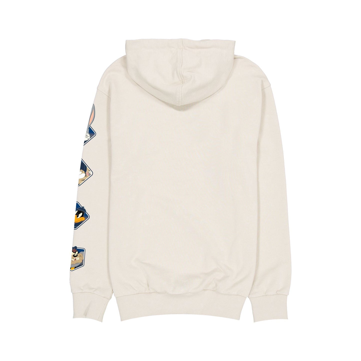 Chicago Cubs Looney Tunes Diamond Chrome White Hoodie