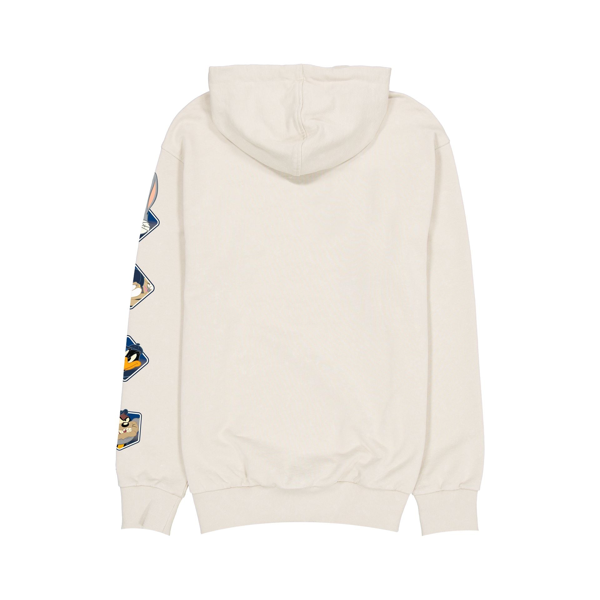 Los Angeles Dodgers Looney Tunes Diamond Chrome White Hoodie