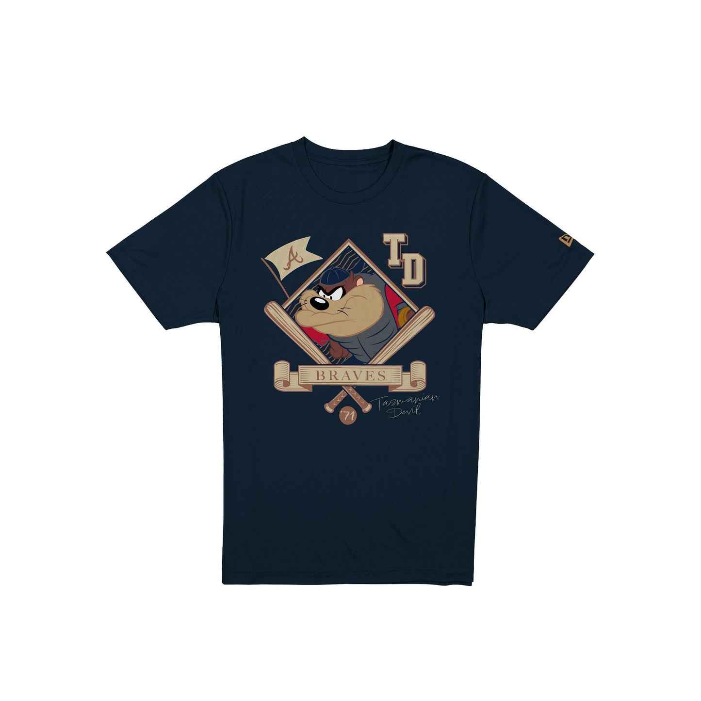 Atlanta Braves Tasmanian Devil Catcher T-Shirt